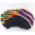 Womens Mens Unisex Knitted Colorful Fancy Rainbow Stripes Hat Beanie (HW126)